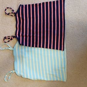 2 Girls Justice Tank Tops. Size 14/16.